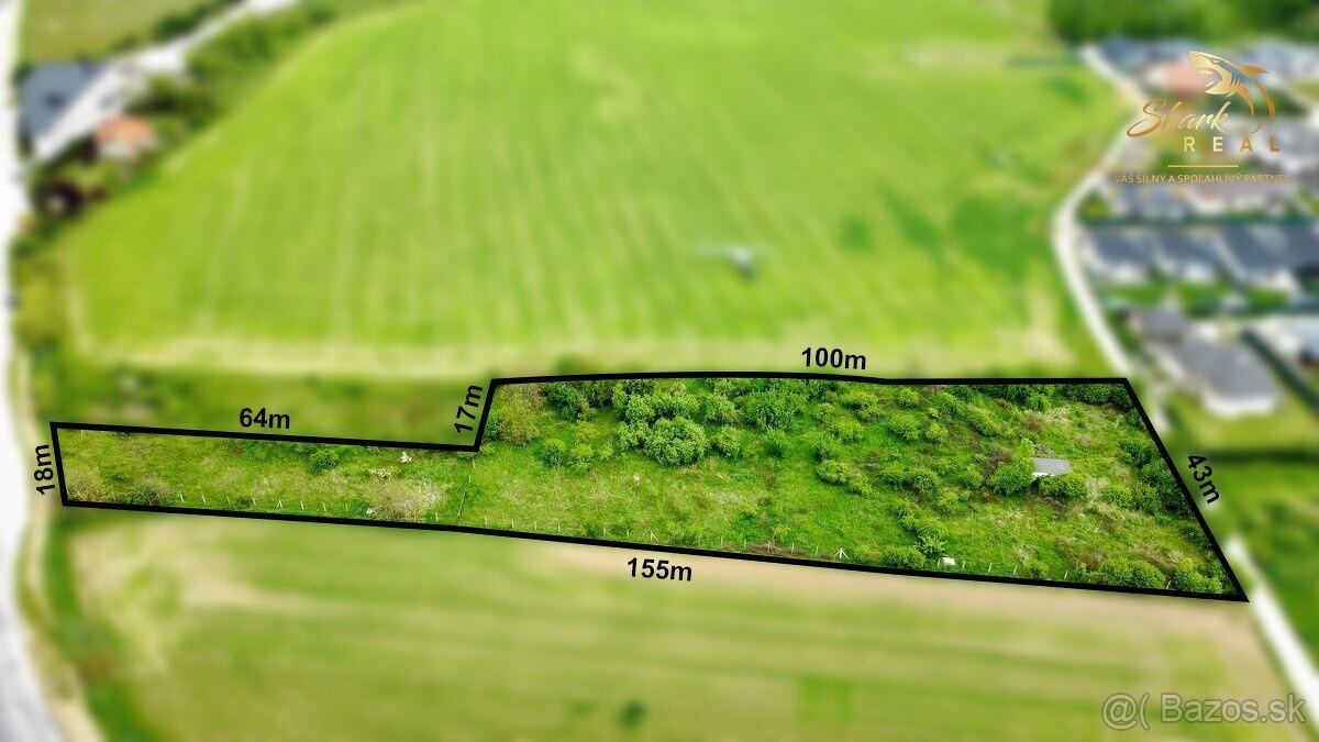 TOP CENA, stavebný pozemok 4781m2 aj pre developerov - 3