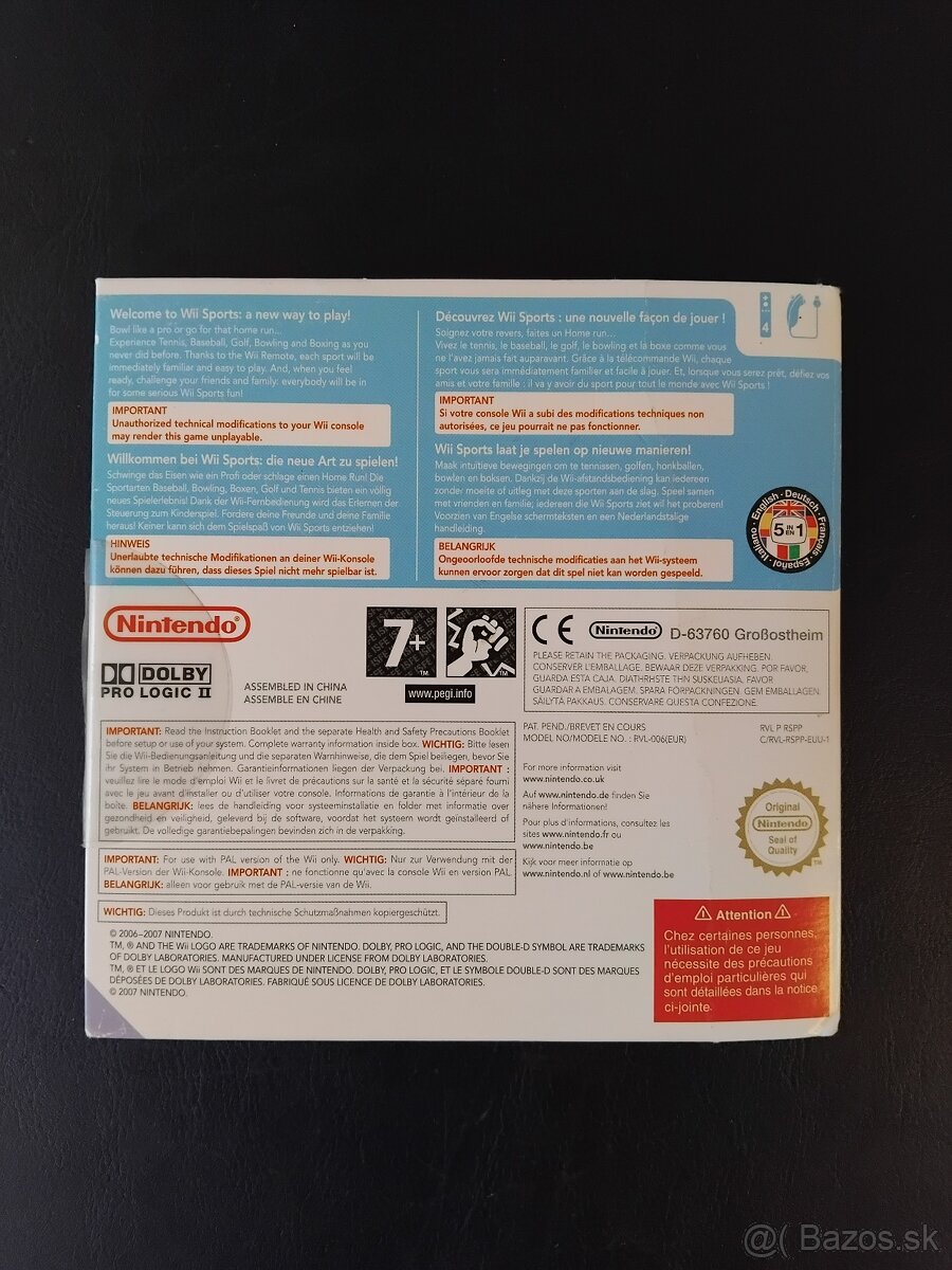 Hra pre Nintendo Wii - Wii Sports - 3