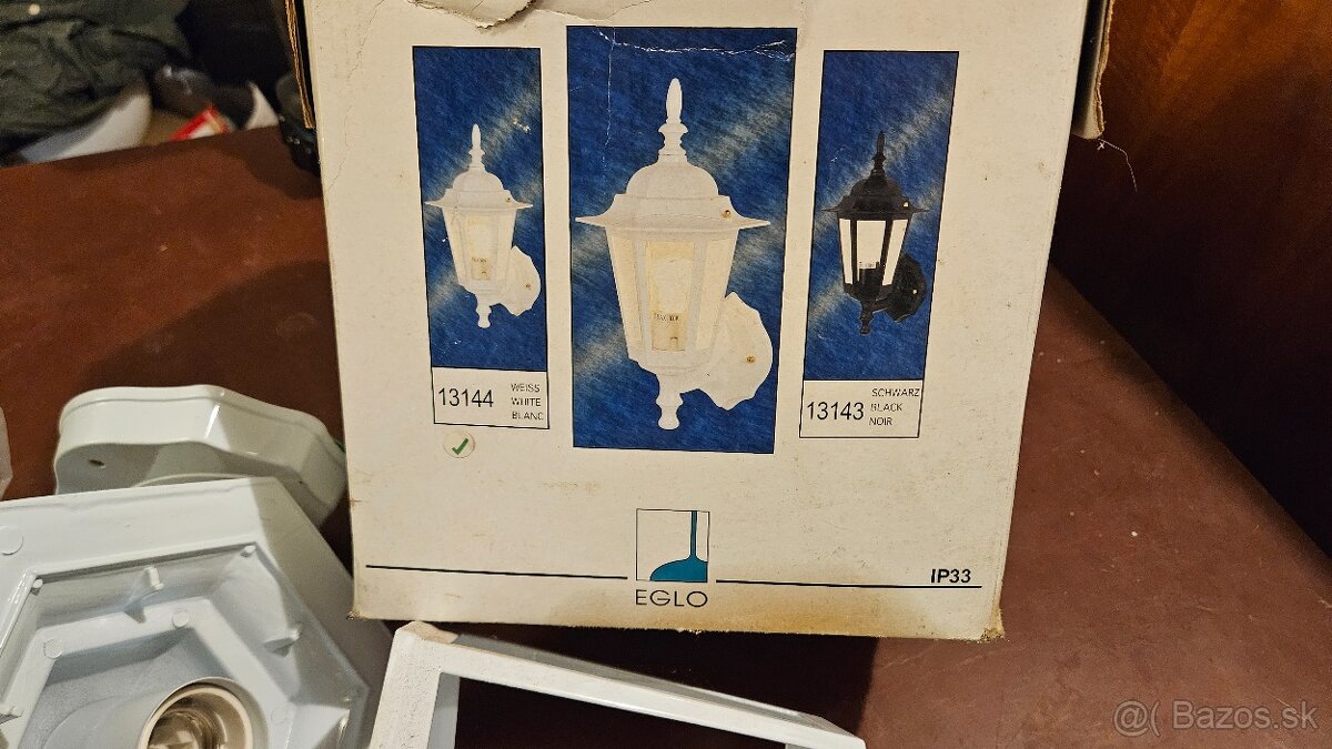 nastenne rustikalne svietidlo lampa - 3