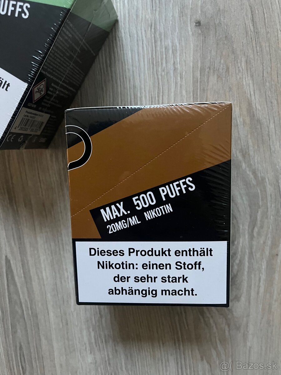 jednorazové elektronické 12ks v balení -12€ krabica - 3