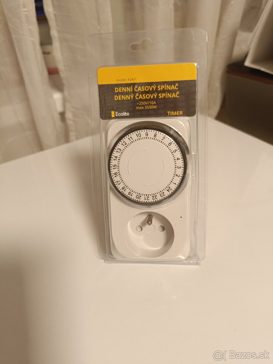 Predlžovačka, rozbočka, časový spínač, koaxial - 3