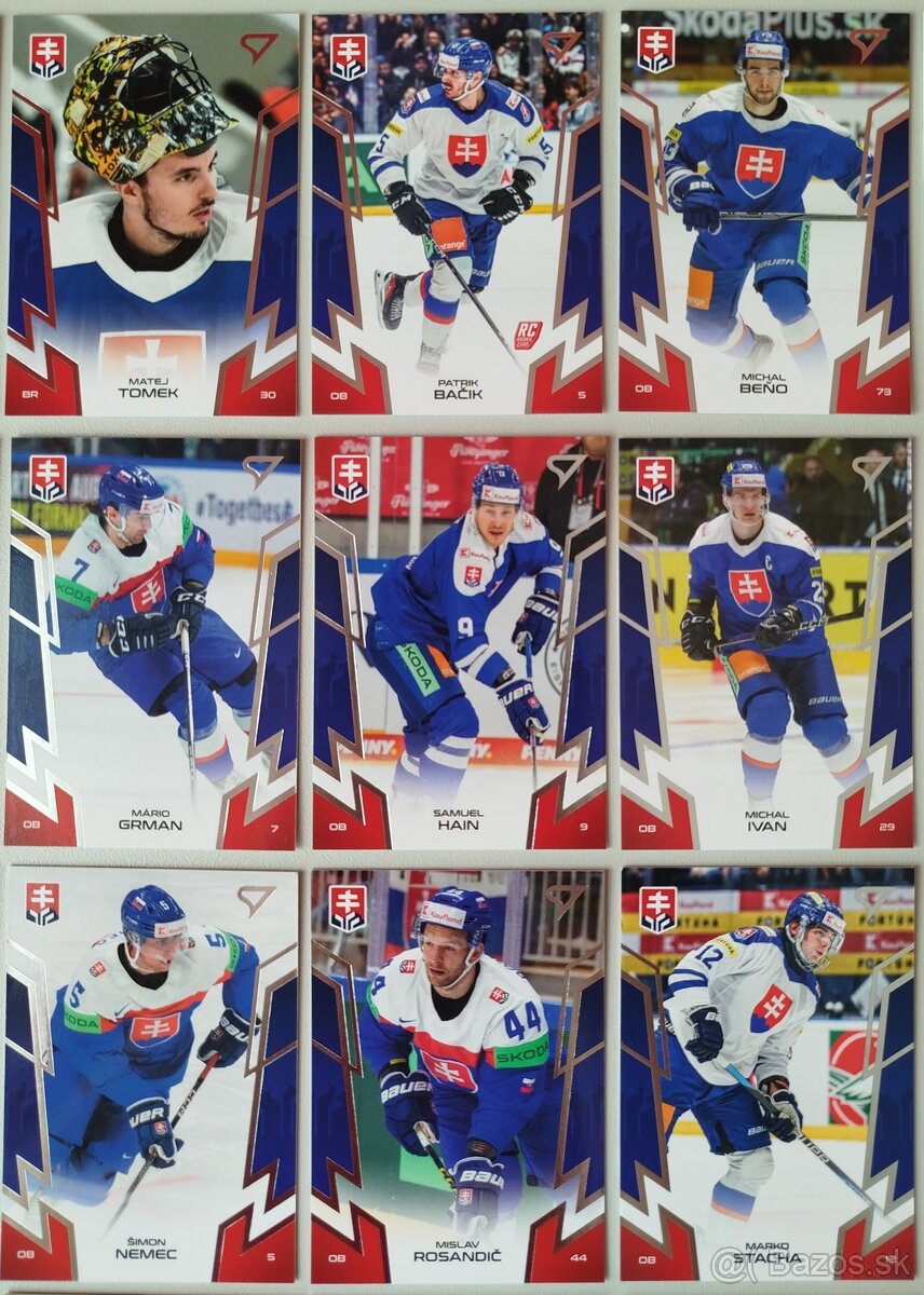 Hokejové kartičky HOKEJOVÉ SLOVENSKO 2024 - A L B U M - 3