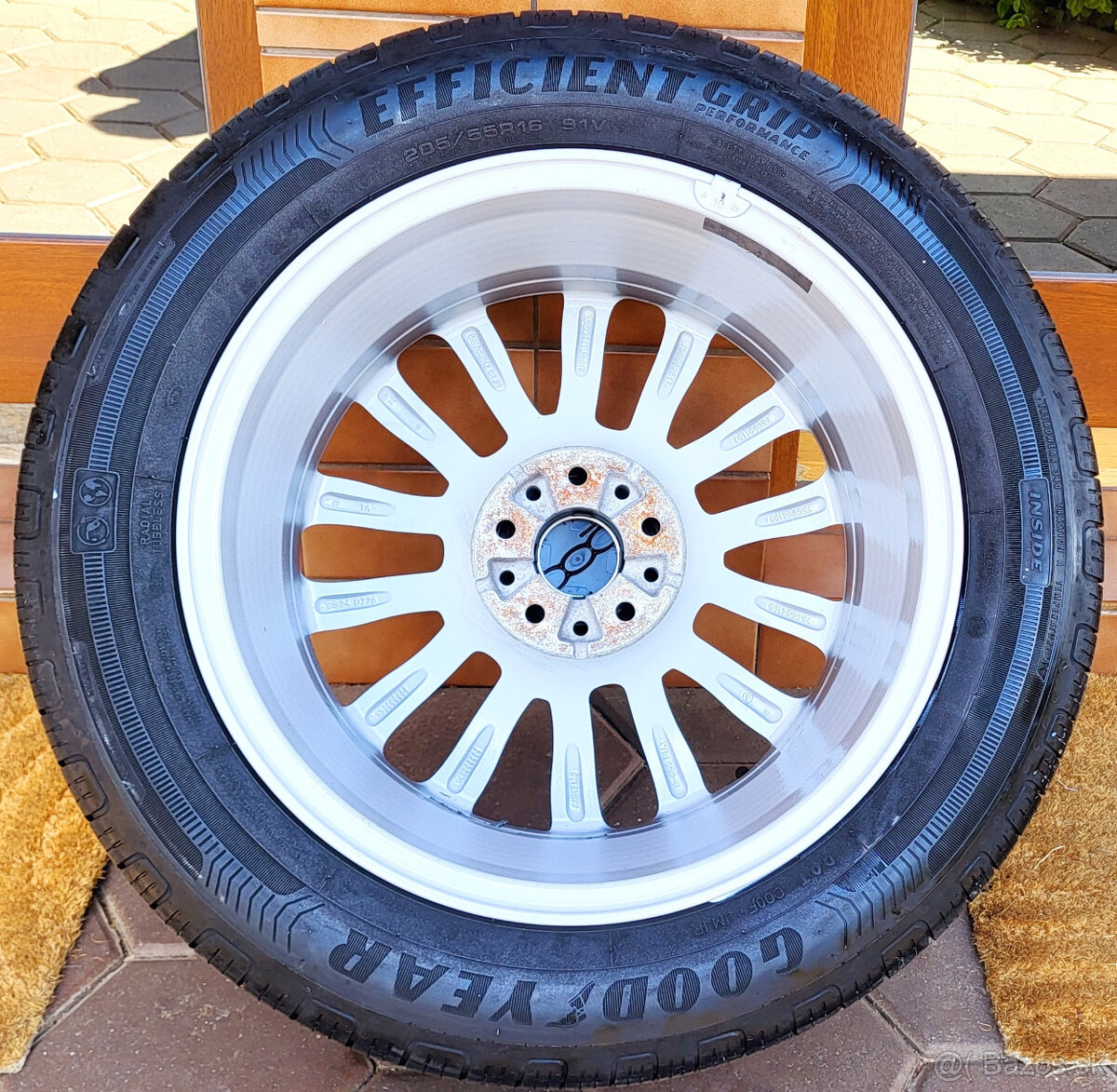 alu R16 5x98, pneu Good Year 205/55, orig. Fiat 500L + TIPO - 3