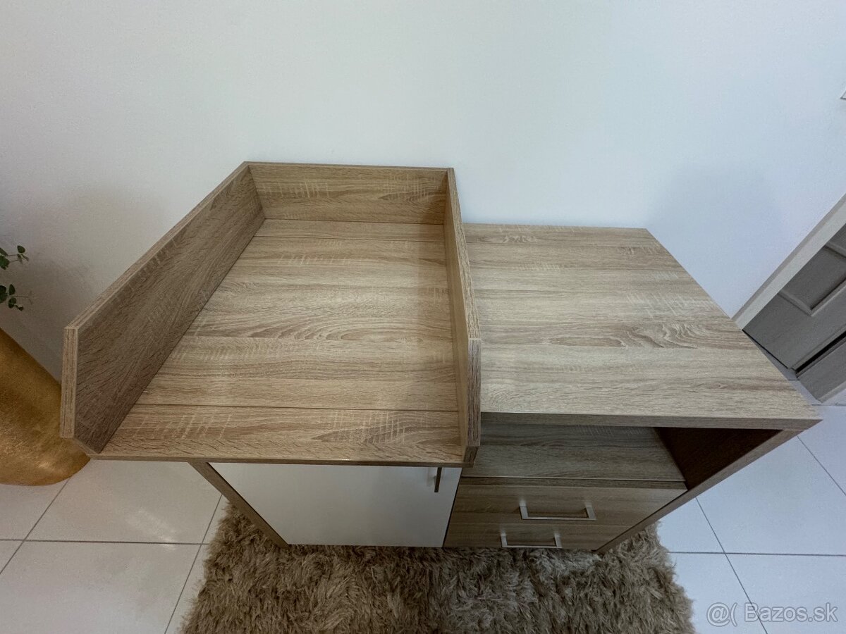 Komoda s prebaľovacím pultom - 3