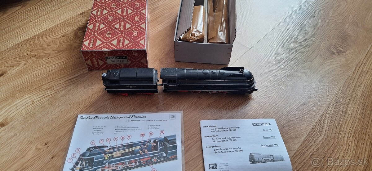 Lokomotíva Märklin SK800 - 3