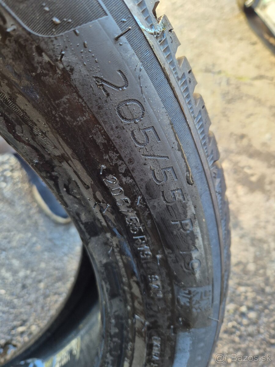 Predam zimne pneu 205/55R19 Michelin - 3