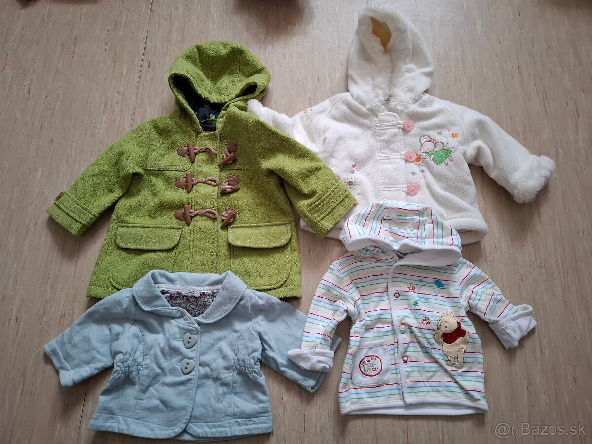 Dievčenské oblečenie 74-80 - 3