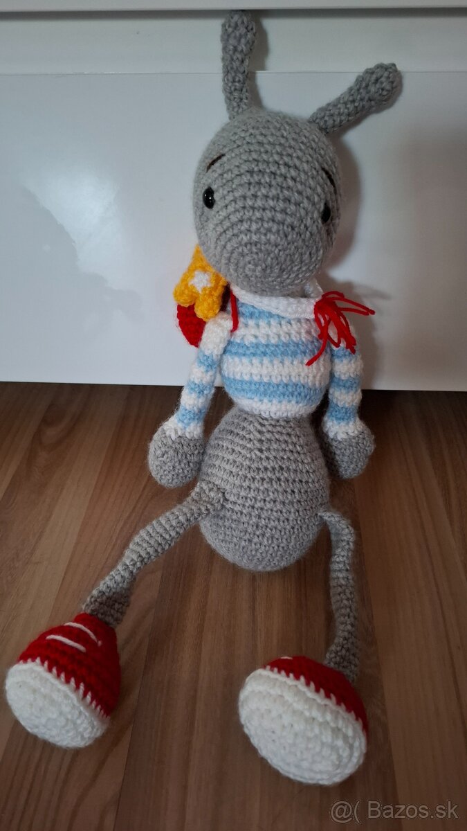 Háčkované dekorácie, hračky - 3