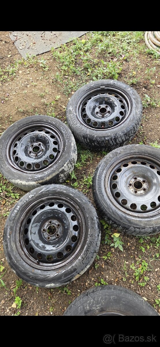 5x100 r16 plechové disky - 3