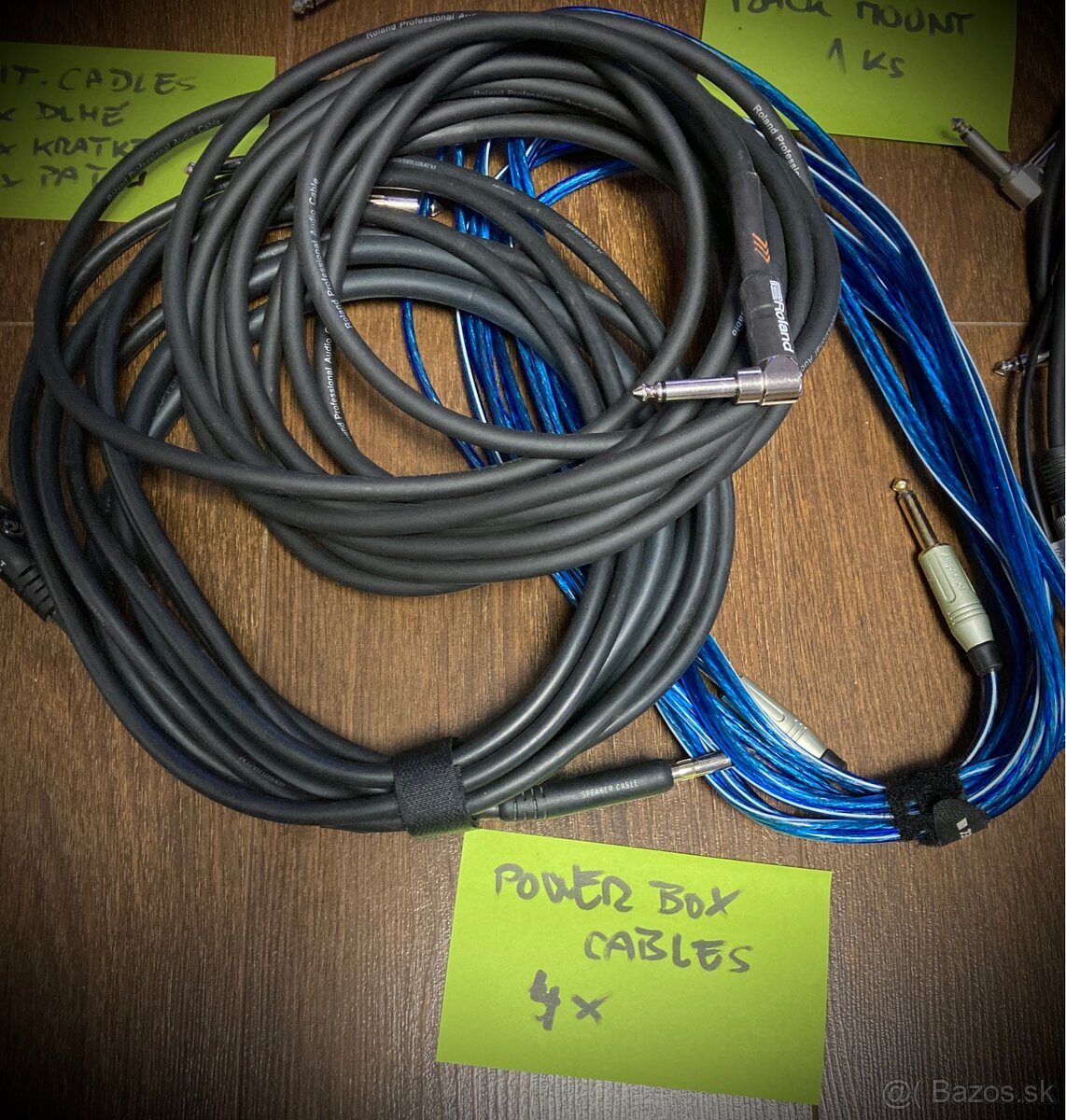 Kable mikrofonove XLR, gitarove a patche - 3