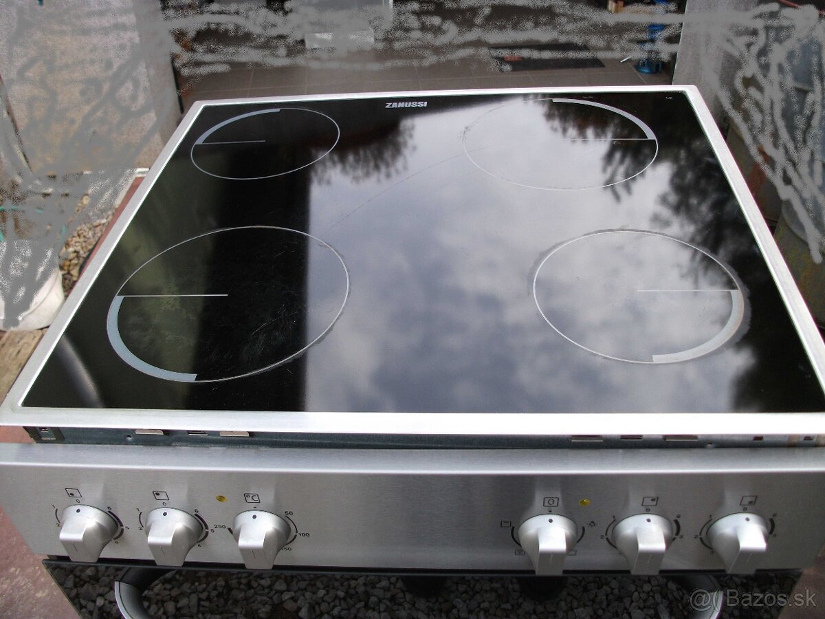 Elektrická rúra + sklokeramická varná doska-ZANUSSI.LACNO. - 3