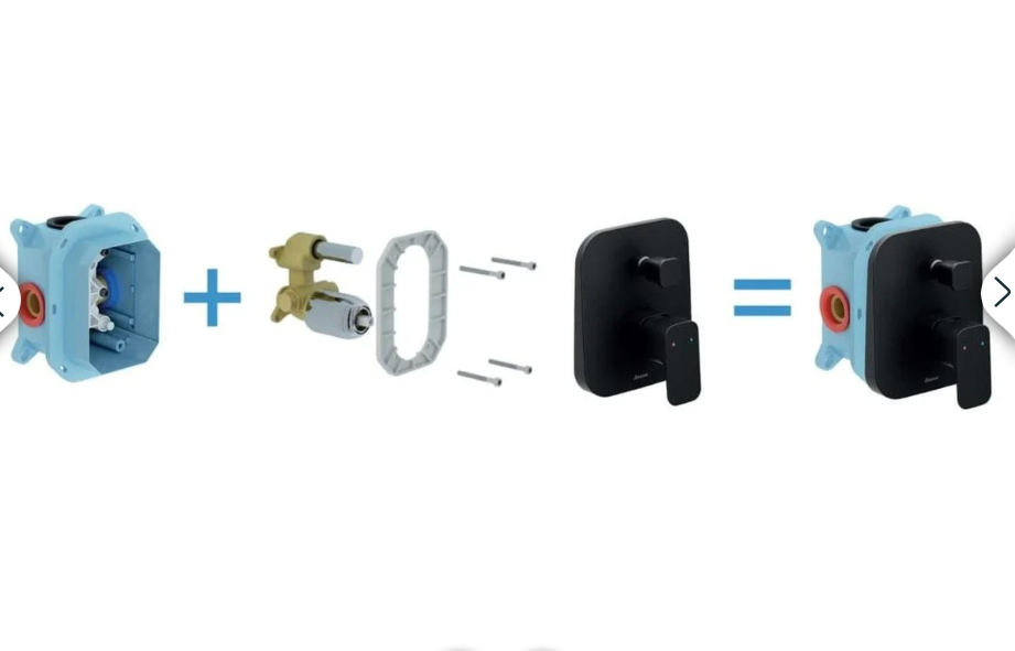 Sprchový systém Ravak 10° - čierny X07S013 - 3