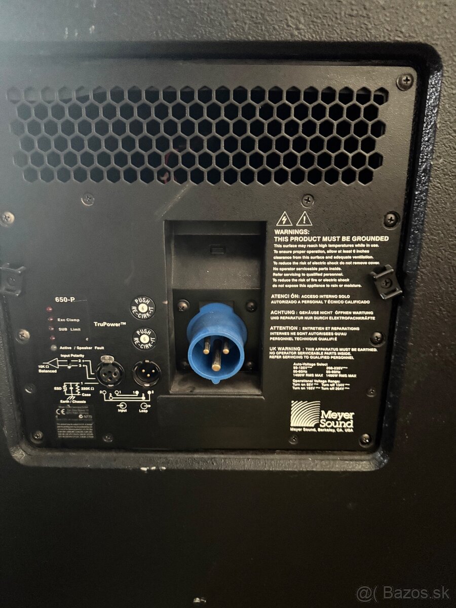 Subwoofers Meyer Sound 650-P - 3