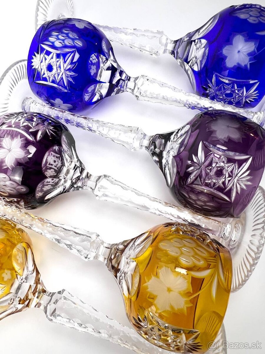 Krištáľové poháre na víno Ajka Crystal Marsala - 3