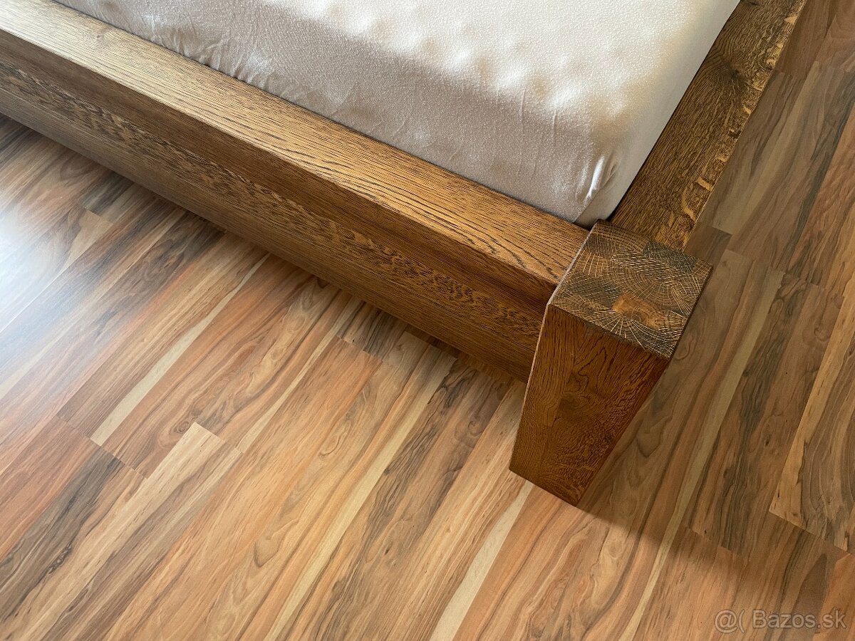 Luxusná dubová posteľ Megan - 3