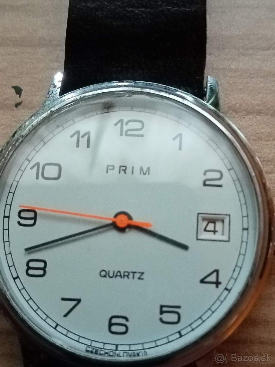 Hodinky Prim Quartz biely ciferník - 3