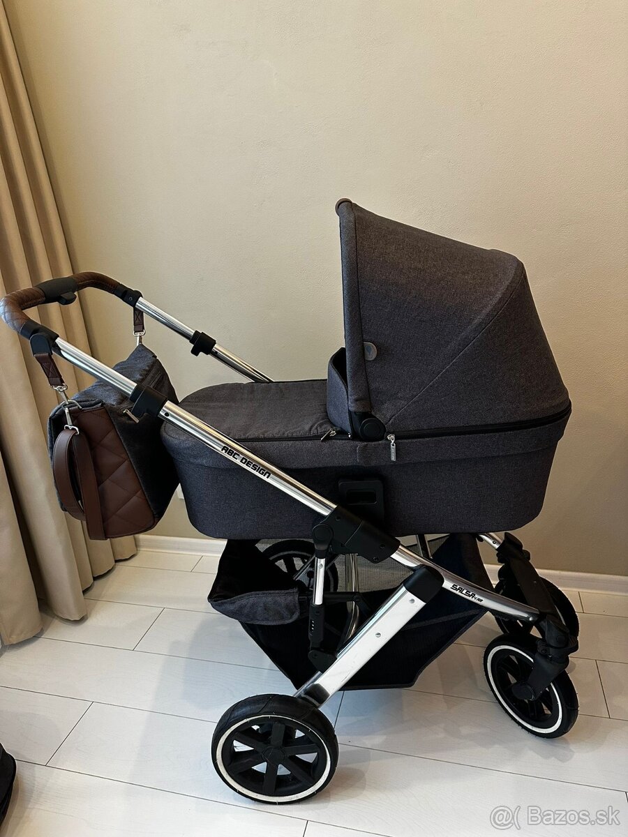 Kočík ABC Design Salsa 4 Air asphalt Diamond - 3