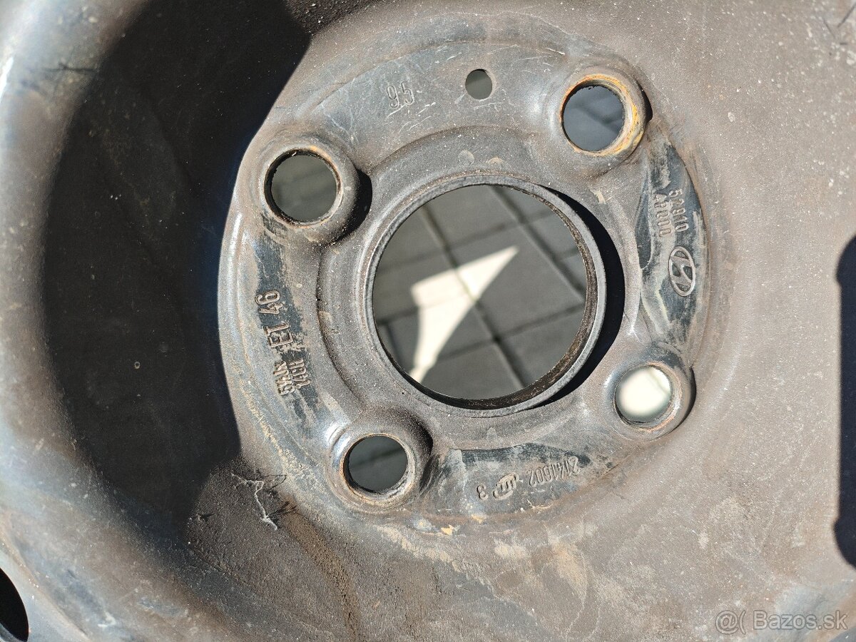 Disky 4x100 pneumatiky 175/70 R14 - 3