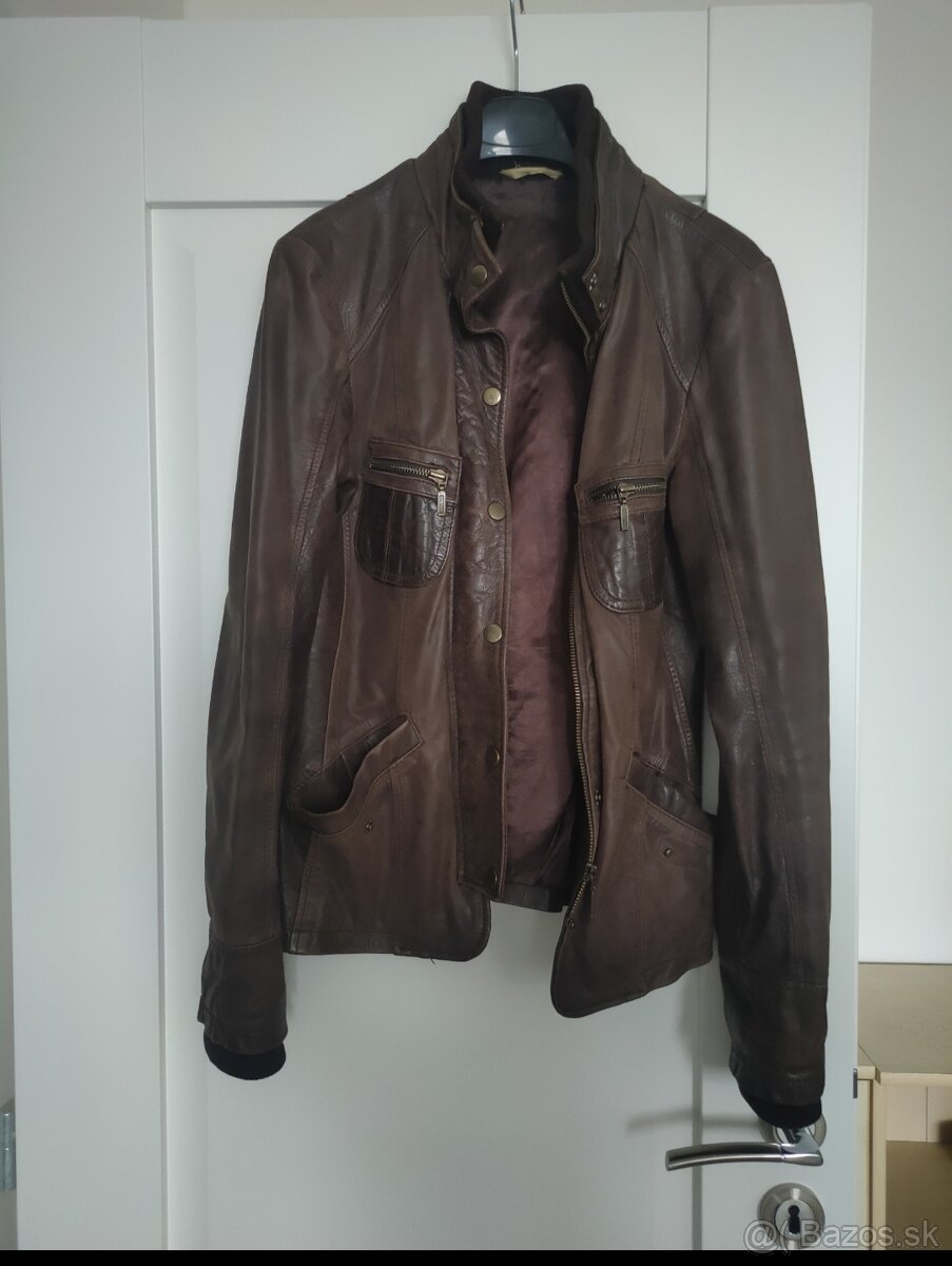 Dámska kožená bunda vel. S - 3