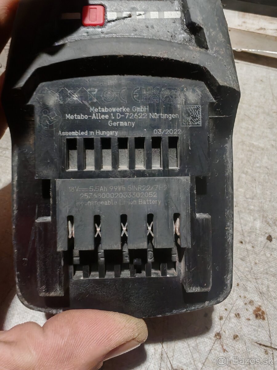 Aku batéria Metabo - 3