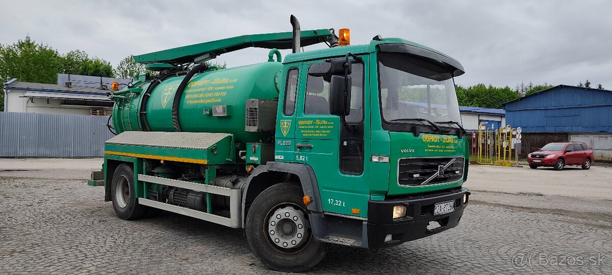 Fekálne vozidlo Volvo FL 6 E220 - 8,7m3 VSS - 3