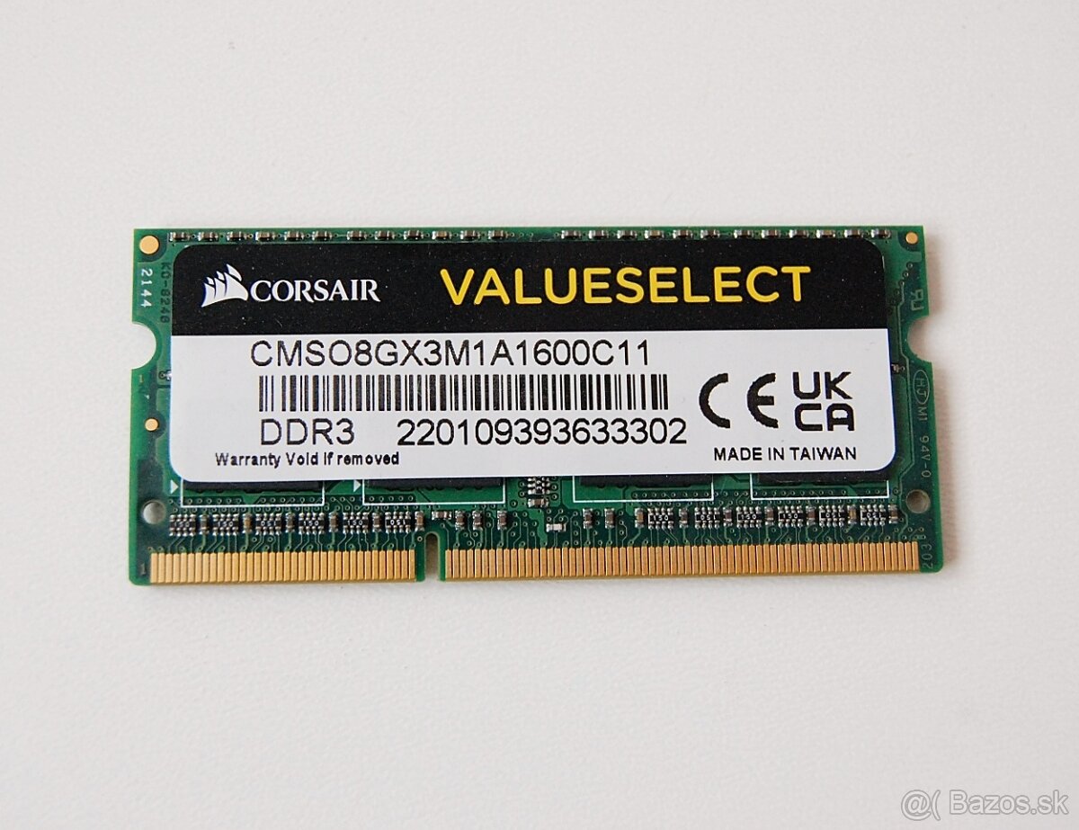 Pamäte RAM CORSAIR 2x 8GB 1600 DDR3 na Apple iMAC - 3