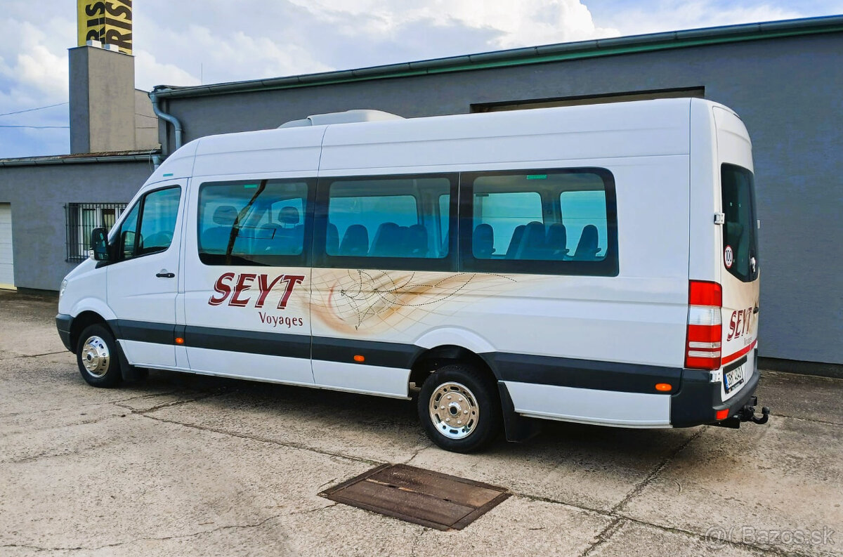 MB Sprinter 516 CDi,2014,24 míst,216tkm,2xKlima,Webasto - 3