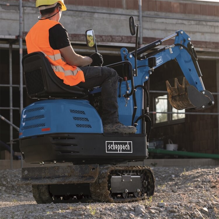 Minibager Scheppach EXC 815 - Nový - 3