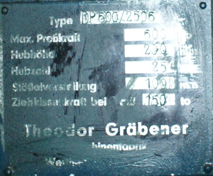 Lis klikový DP 600/2506 - 3