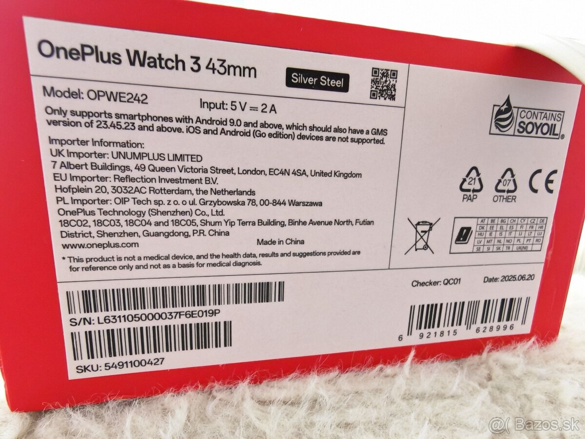 Oneplus Watch 3 43mm Silver - 3