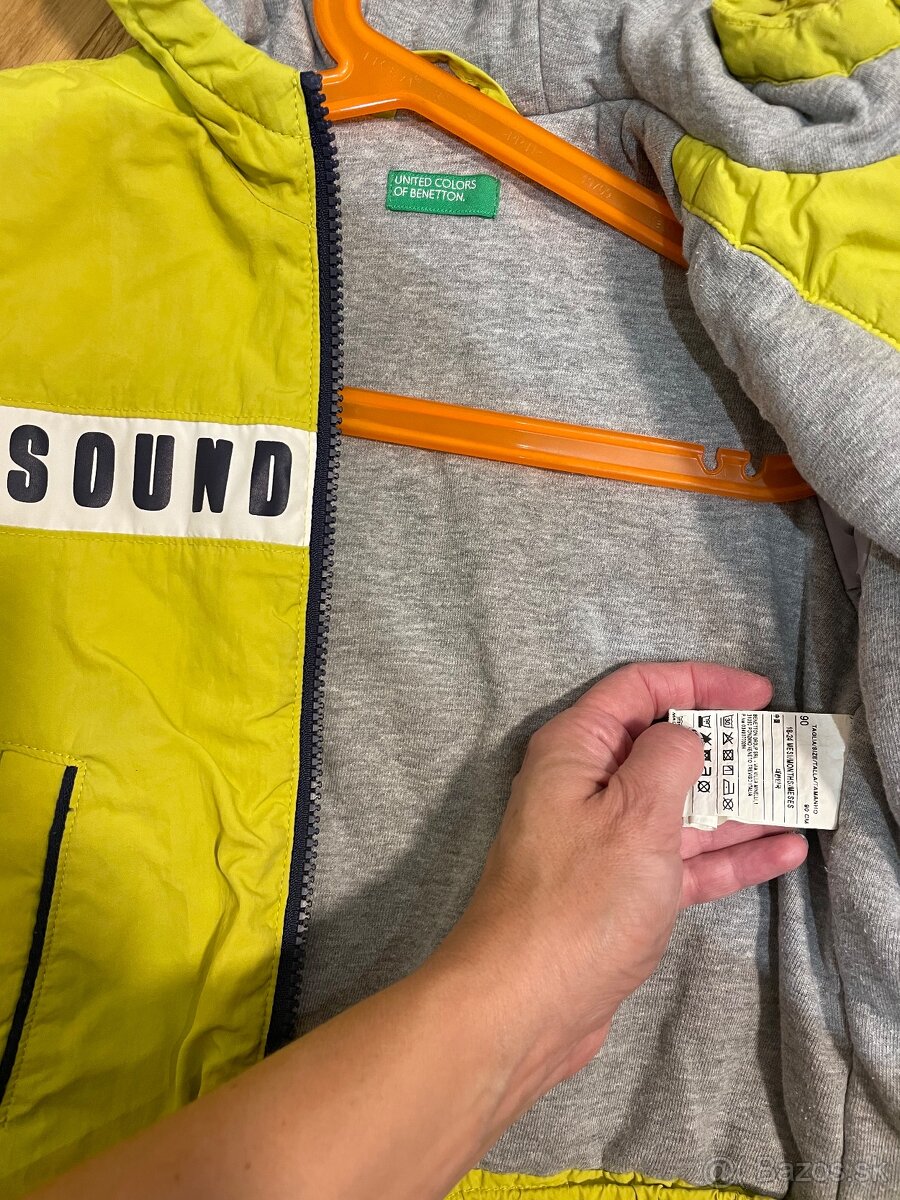Prechodná bunda chlapcenska Benetton 92 velkost - 3