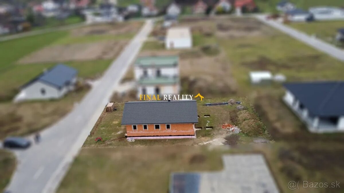 FINALREALITY: 3 izbový bungalov, hrubá stavba, Somorová Ves - 3