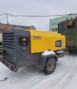 14bar kompresor přívěs SPZ 12m3/min AtlasCopco XAVS186 - 3
