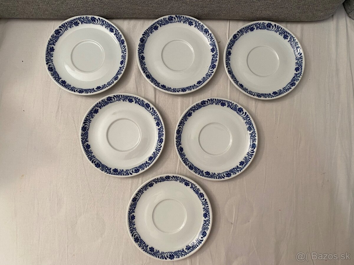 Gastro šálky na kávu - vzor kvety - 3