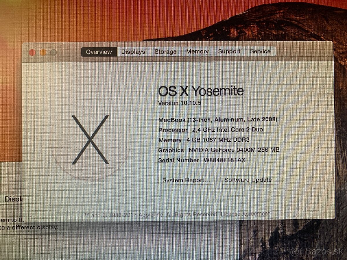 Macbook 13" Aluminium Late 2008 - 3