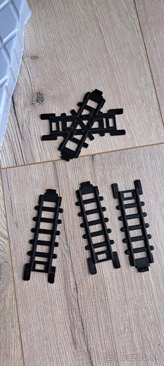 Plastové kolajnice súprava - 3