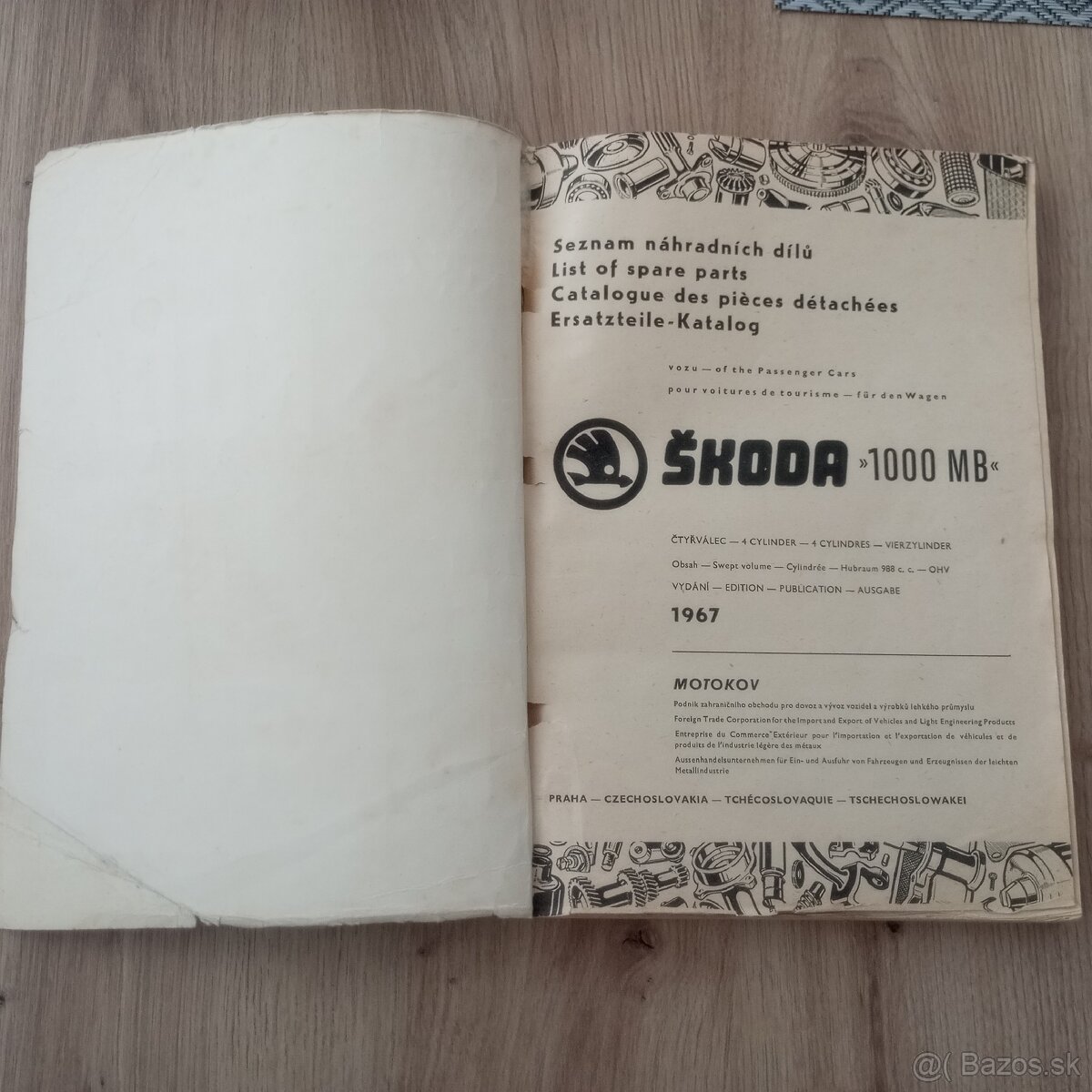 Retro knihy Škoda 1000 - 3