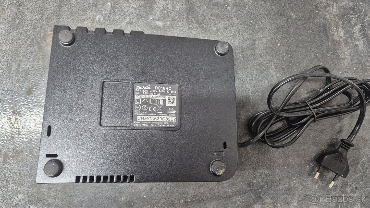 Makita nová rýchlonabíjačka DC18RC 14,4 - 18V - 3