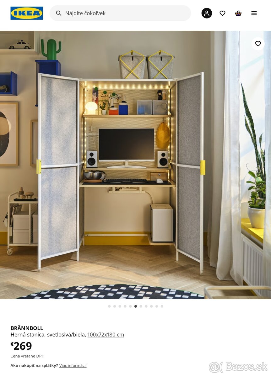 Pracovný stôl/stanica IKEA - 3