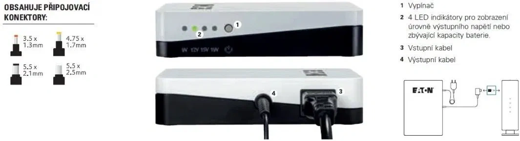 Eaton UPS 3S Mini 3SM36 - 3