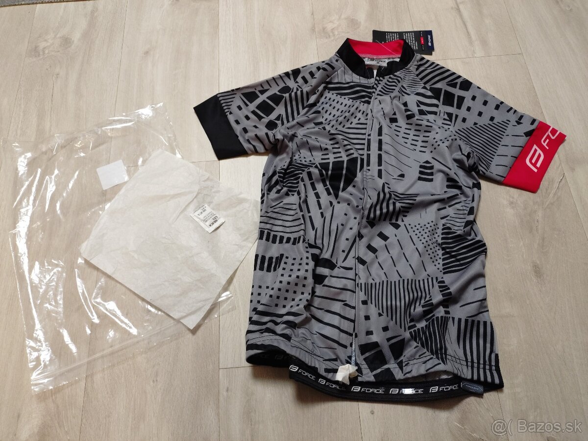 Nový cyklo - dres FORCE veľ. M - 3