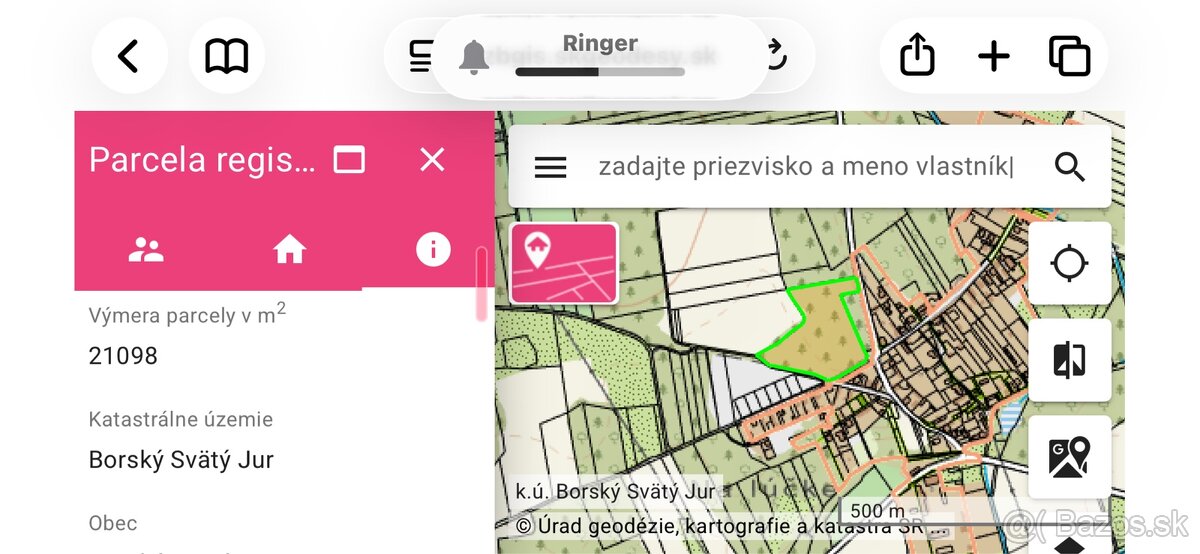 Tomky investičný pozemok - 3