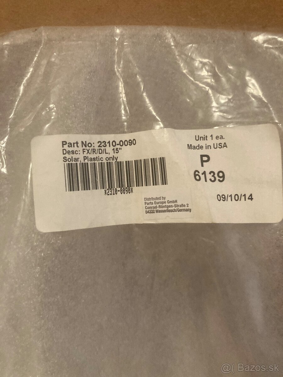 Predám čelné sklo na Harley Davidson 15” - 3