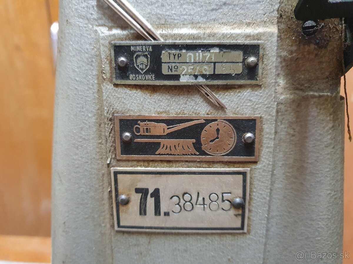 Šijací stroj MINERVA 01171 (Bagan) - 3