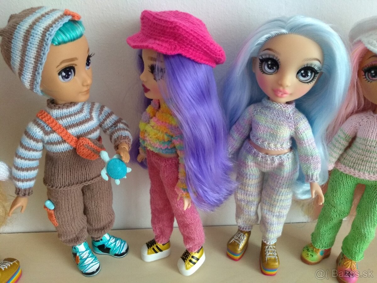 na bábiky Rainbow high top sukňa šaty oblečenie Barbie - 3