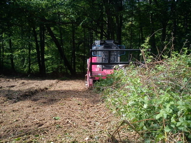 Lesná fréza FECON FTX140 FM - 3