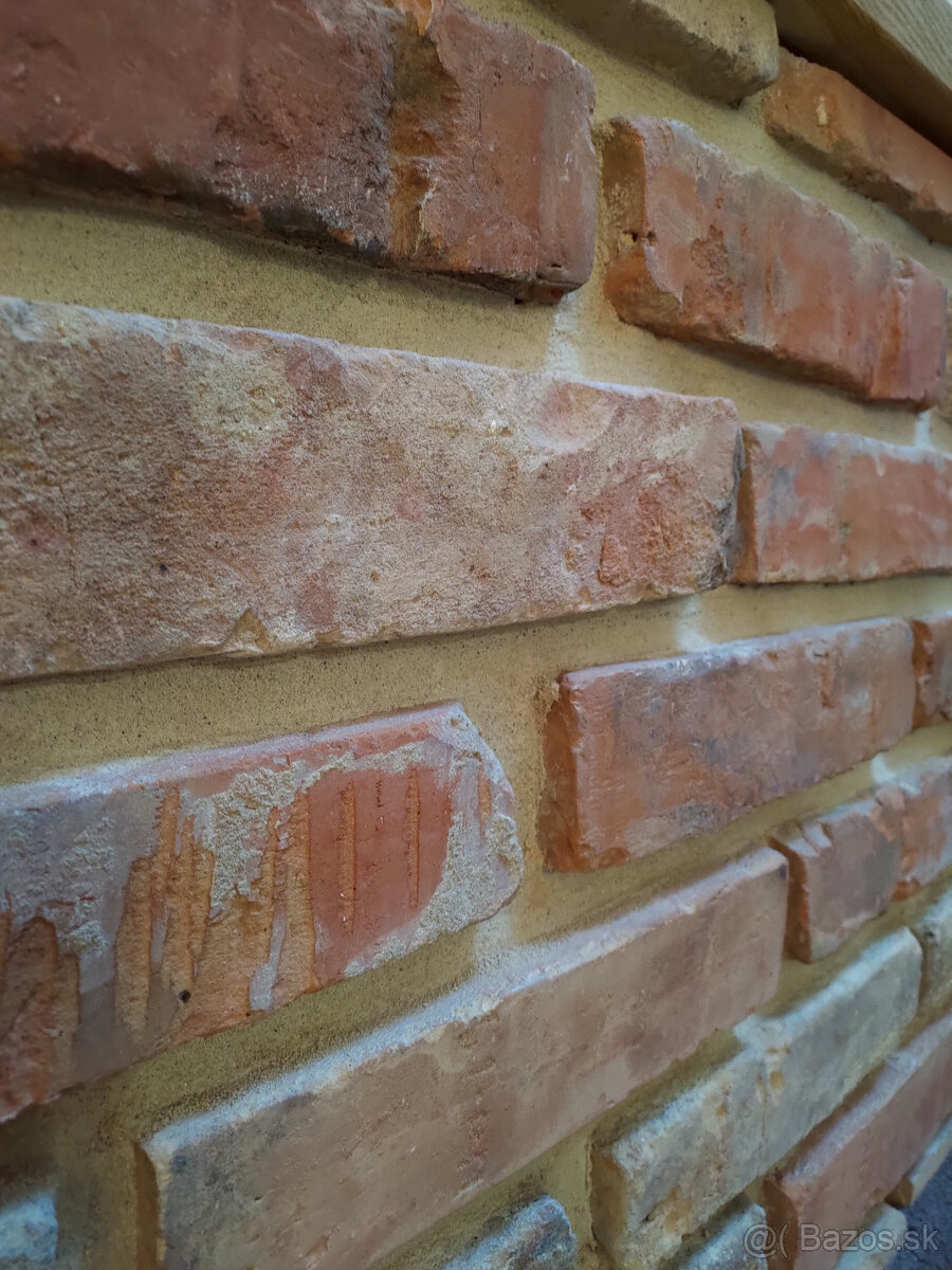 Tehlový obklad zo starej tehly - 3