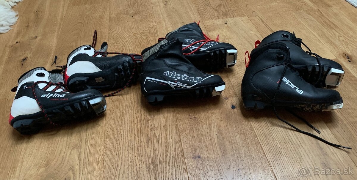 Detske topánky na bežky Alpina, veľkosti 33,34,35 - 3