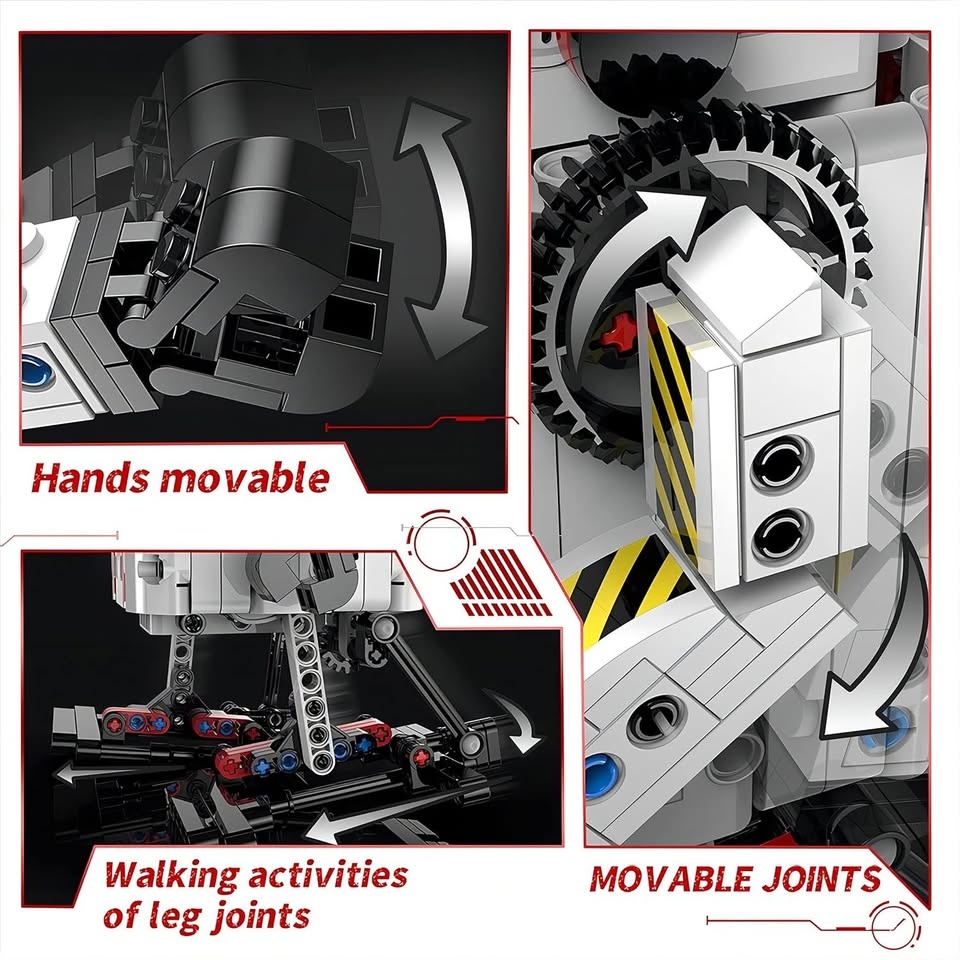 Programovatelná RC stavebnice (robot) - 475 dílků - 3