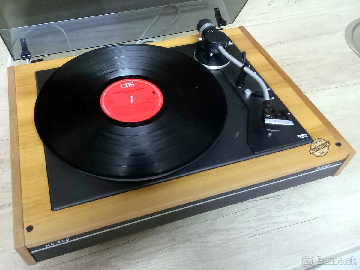 REZERVOVANÉ Tesla NC 430, gramofón, prenoska Ortofon OMB 5E - 3